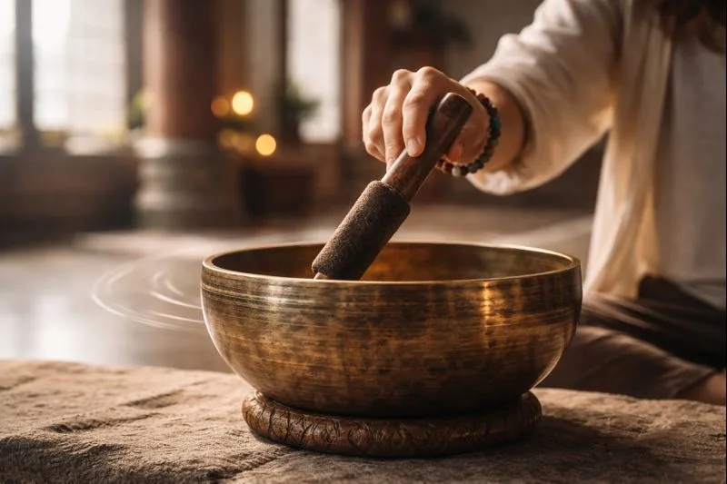 historia de los cuencos tibetanos a