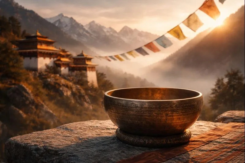 historia de los cuencos tibetanos