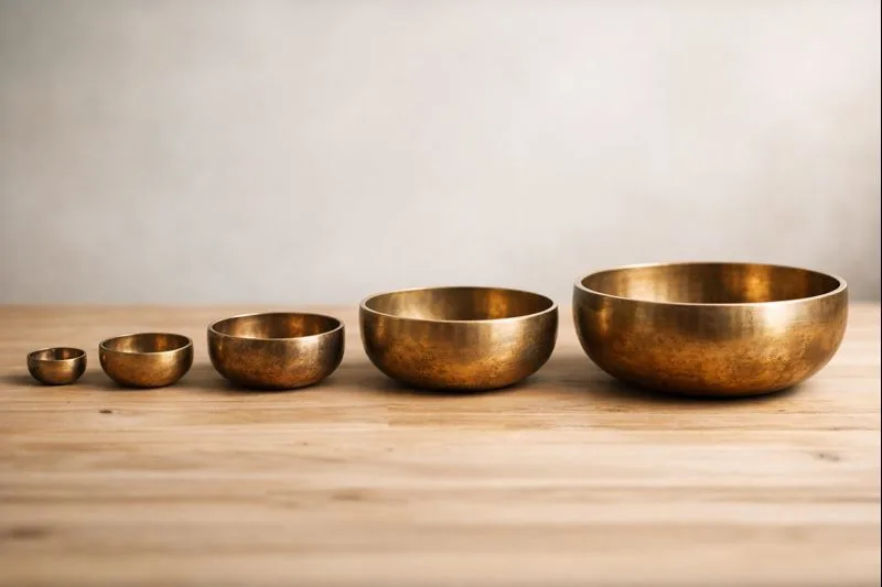 tamano de los cuencos tibetanos