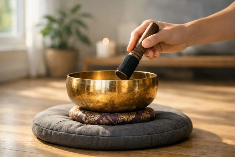 Como utilizar un cuenco tibetano para crear un ambiente de paz y armonia 1