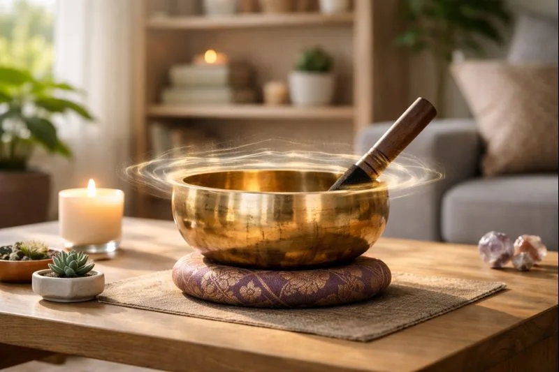 Como utilizar un cuenco tibetano para crear un ambiente de paz y armonia 2