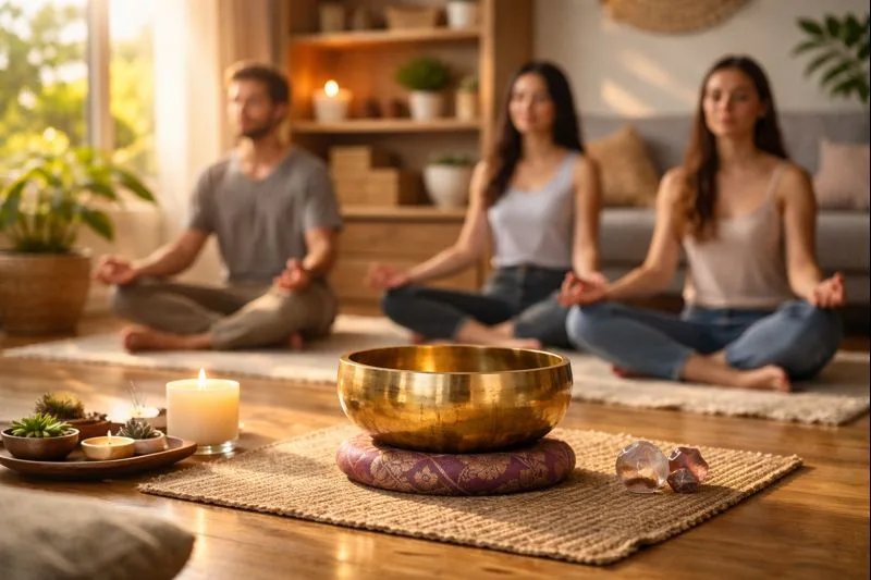 Como utilizar un cuenco tibetano para crear un ambiente de paz y armonia 3