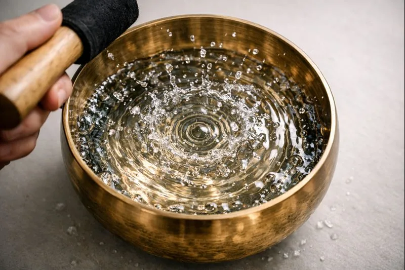 La Magia de los Cuencos Tibetanos con Agua 1