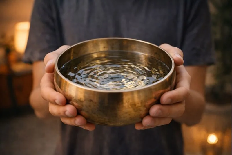 La Magia de los Cuencos Tibetanos con Agua 2
