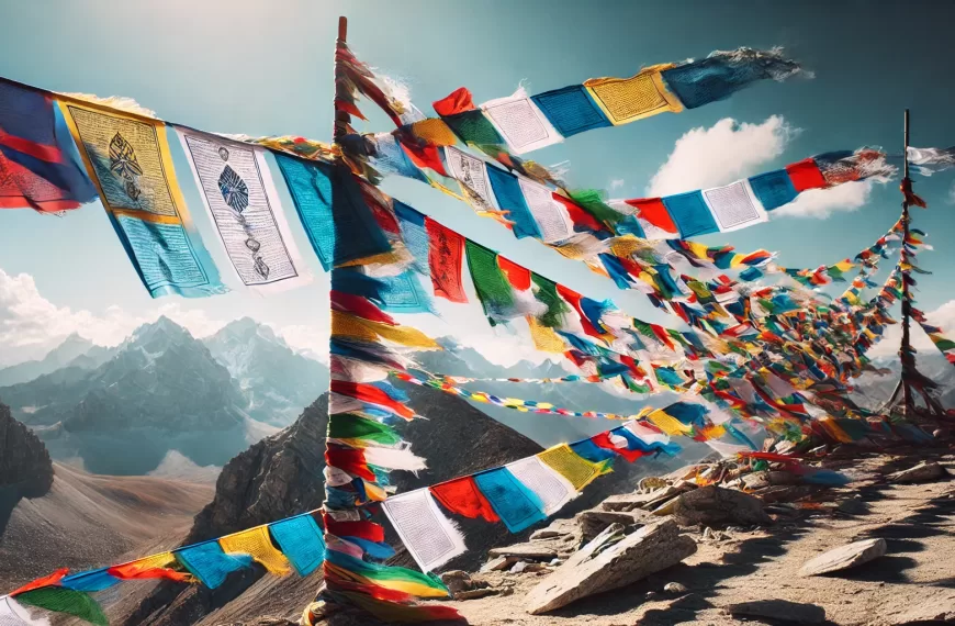 Banderas de Oración Tibetanas