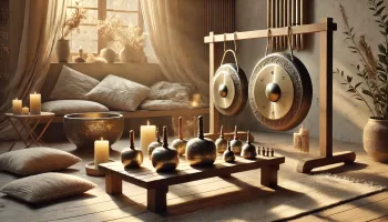 Campanas y Gongs Tibetanos