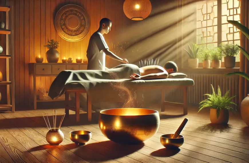 cuencos tibetanos acupuntura