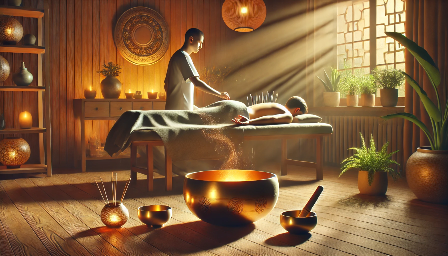 cuencos tibetanos acupuntura