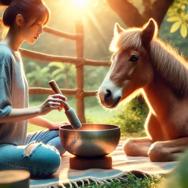 cuencos tibetanos sanación animal