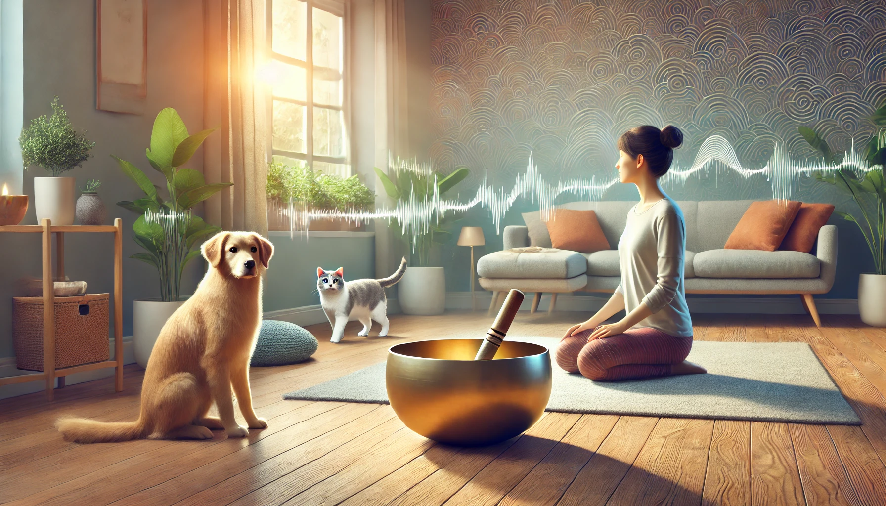 terapia de sonido para mascotas