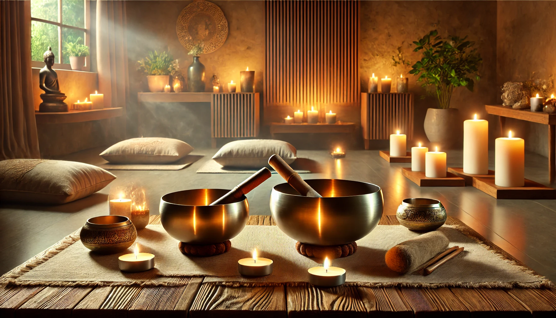 cuencos tibetanos y ley de atracción