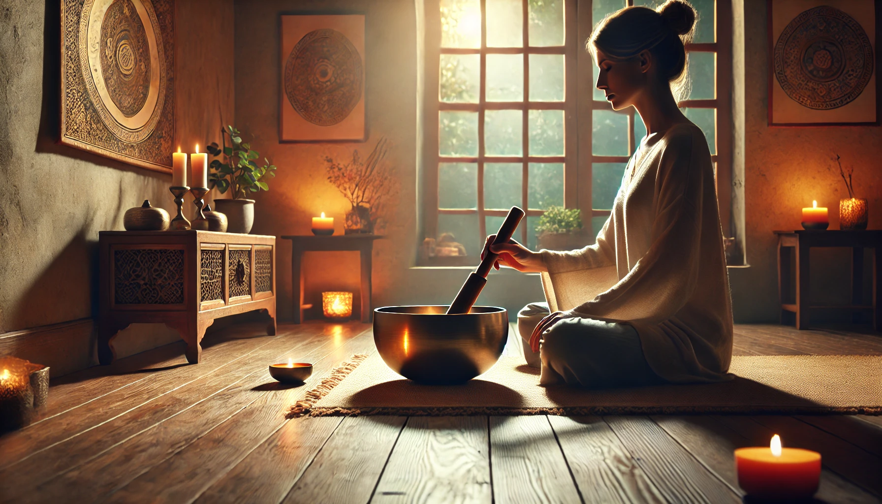 cuencos tibetanos y concentración