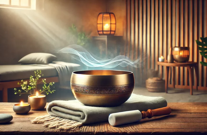 cuencos tibetanos para dolor de cabeza