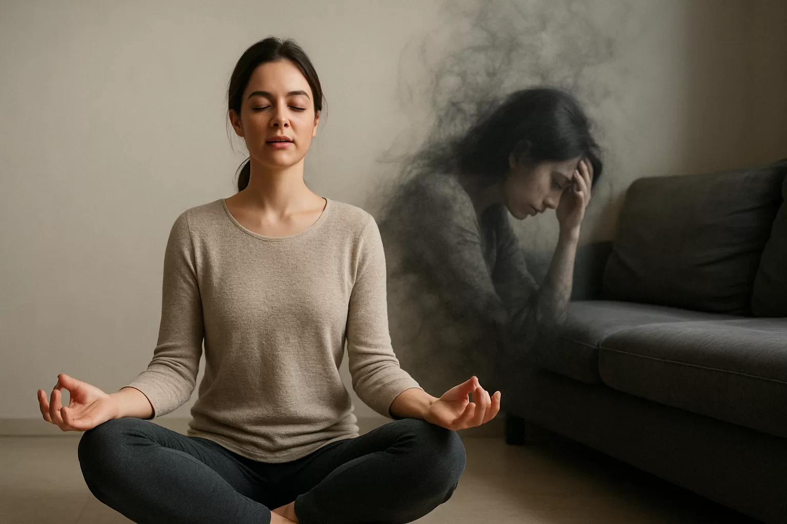 meditación agotamiento