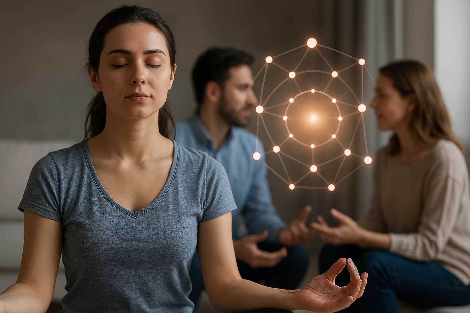 meditación comunicación interpersonal