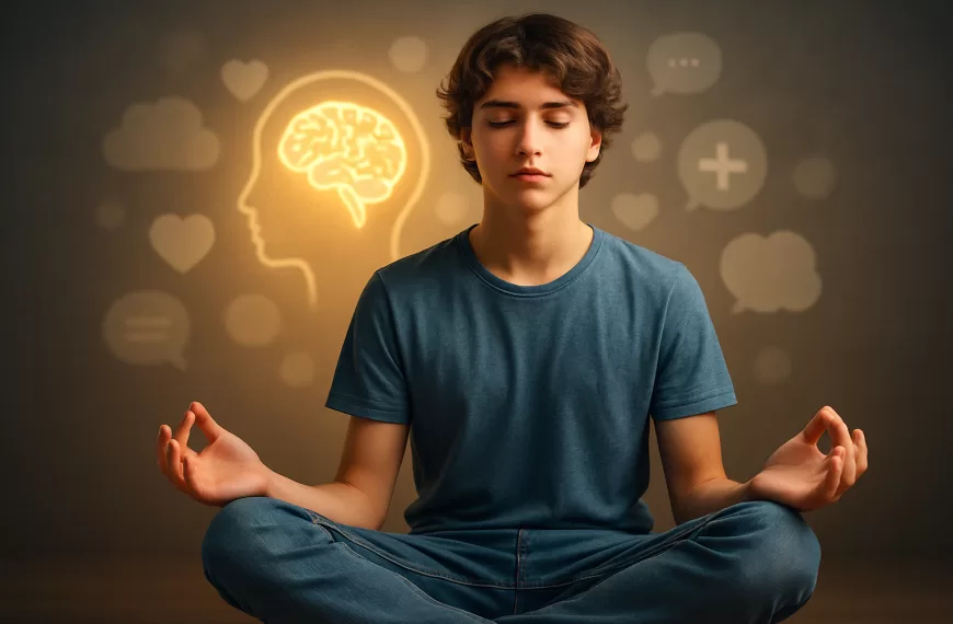 meditación adolescentes salud mental