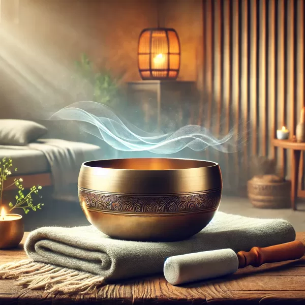 cuencos tibetanos para dolor de cabeza