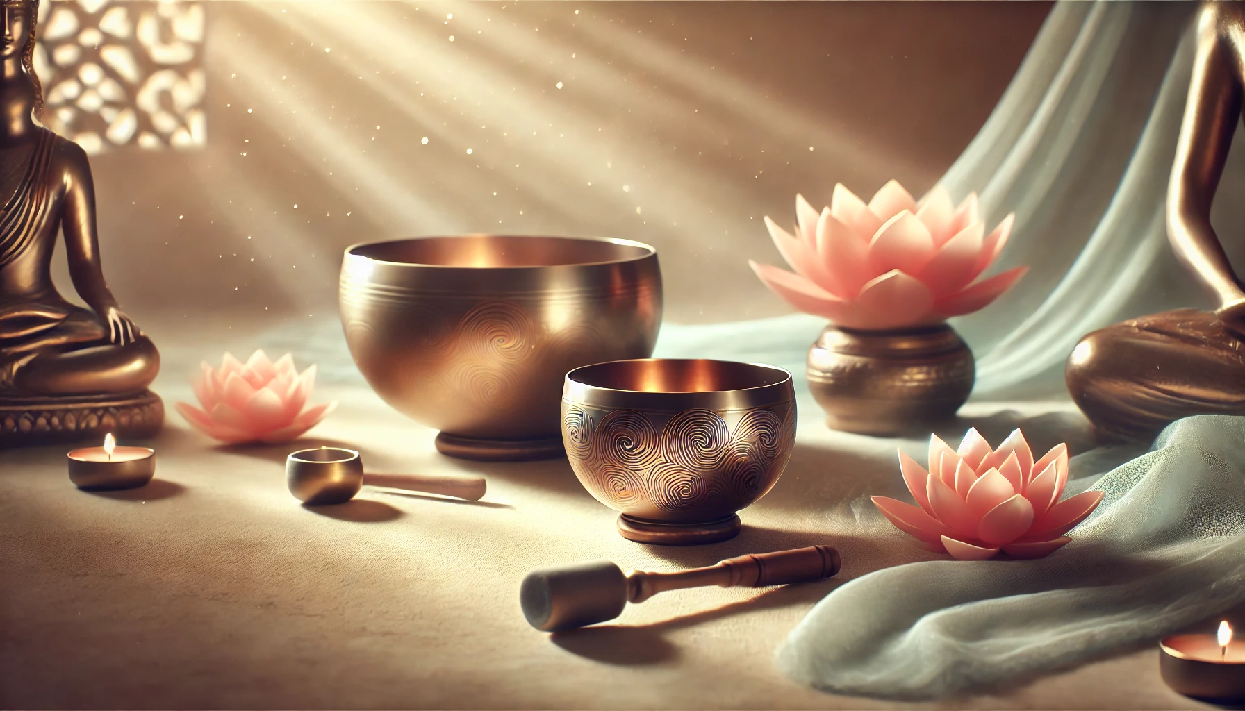 cuencos tibetanos y energía femenina