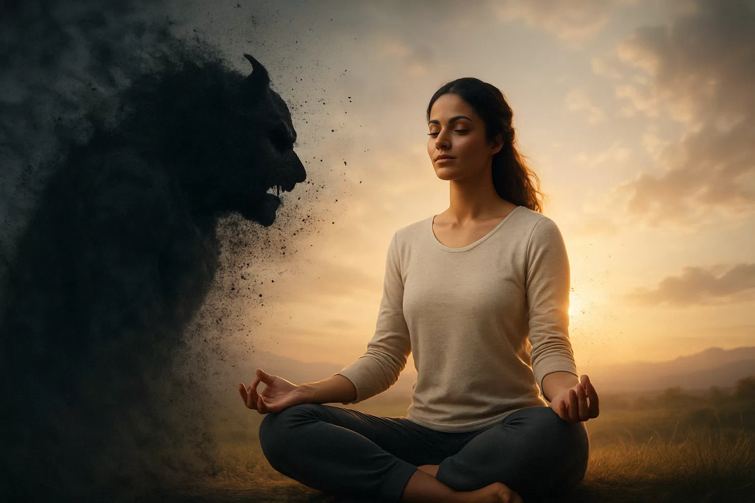 liberar miedo meditación