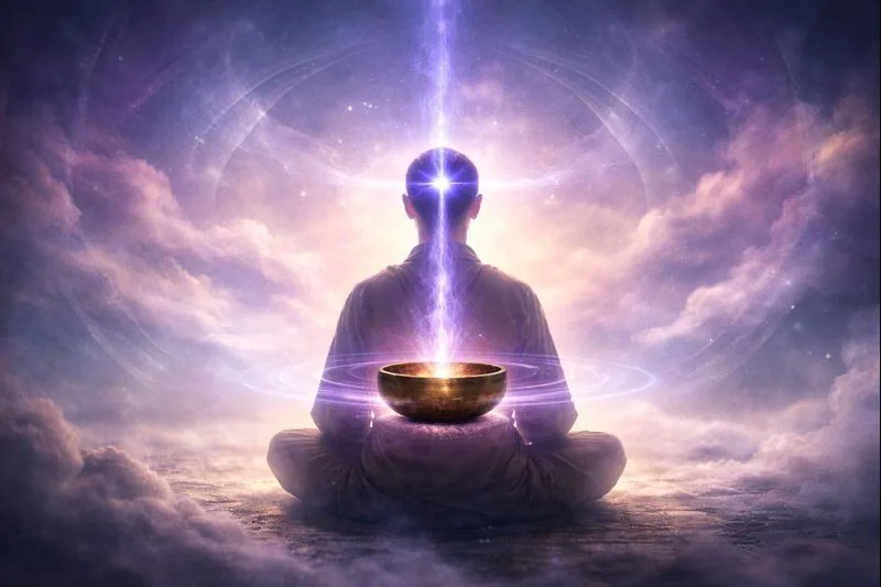 Cuencos tibetanos y tercer ojo