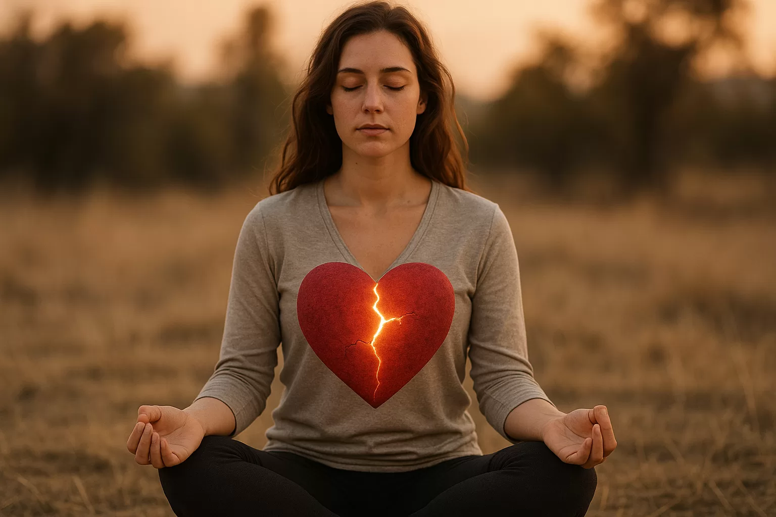 meditación corazón roto