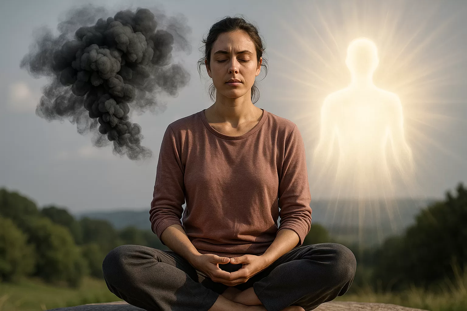 Meditación para eliminar la mentalidad negativa