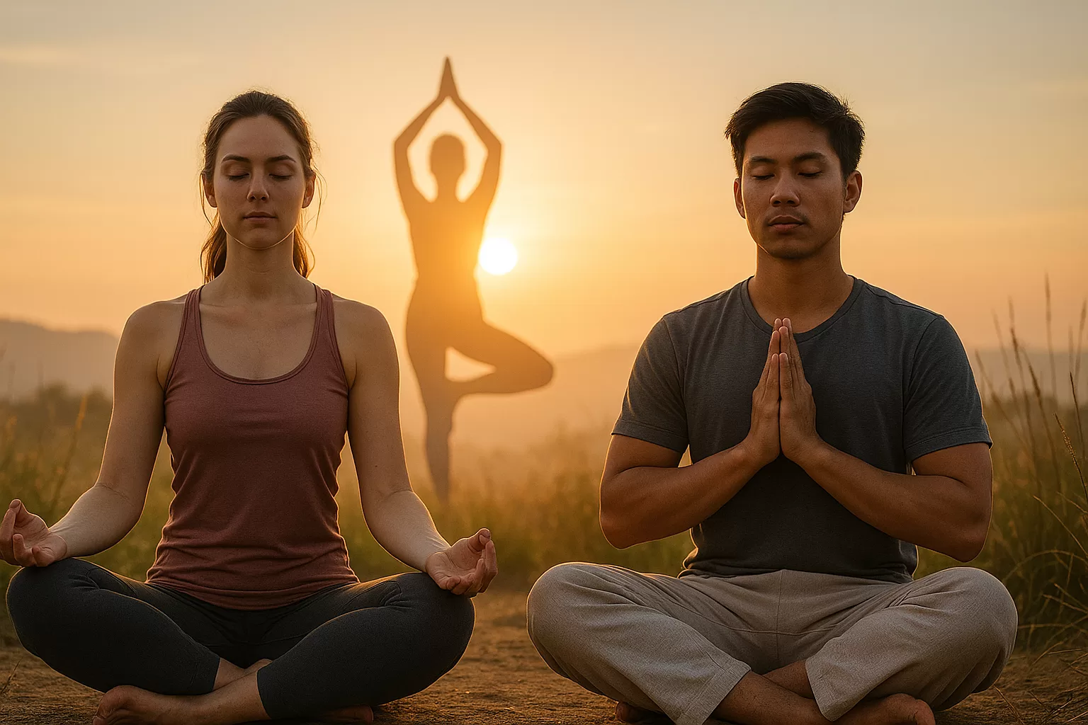 meditación y yoga