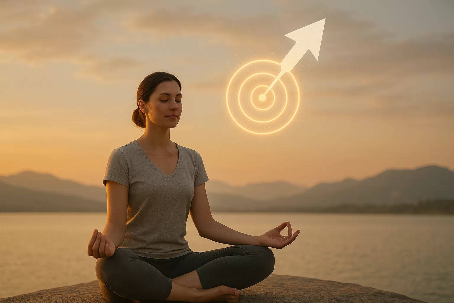 La meditación para la claridad de objetivos
