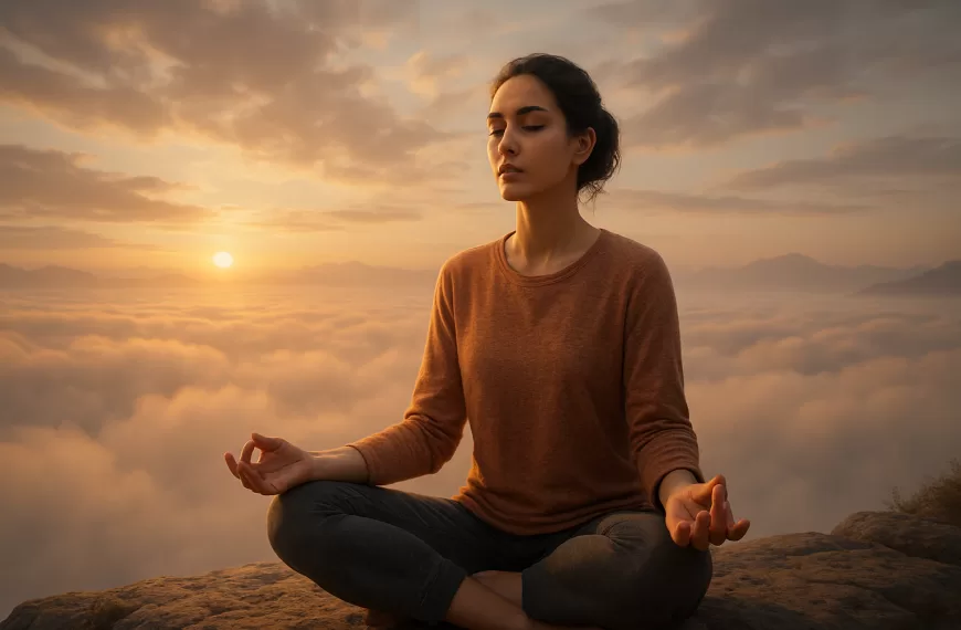 meditación paz aceptación