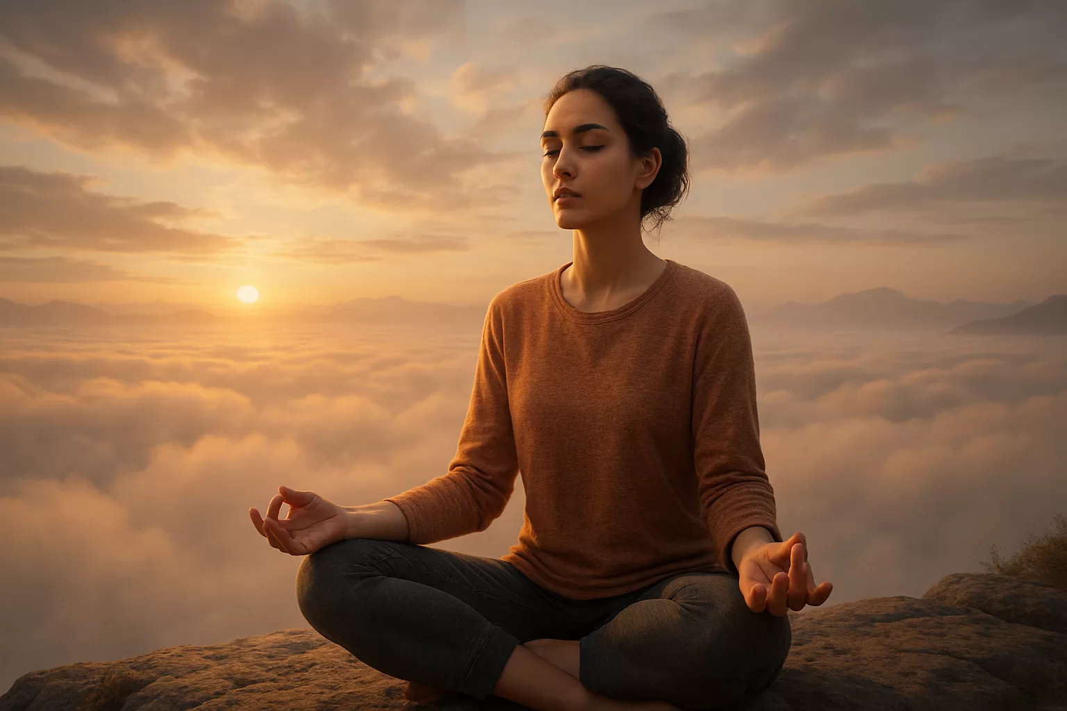 meditación paz aceptación