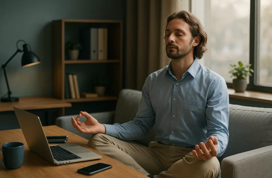 meditación productividad trabajo remoto