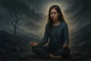 meditación superar tristeza duelo