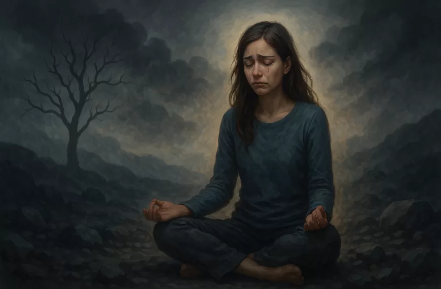 meditación superar tristeza duelo