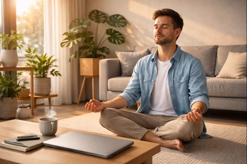 trabajo remoto y meditacion 2